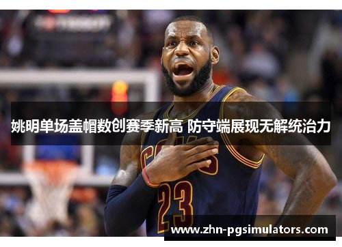 姚明单场盖帽数创赛季新高 防守端展现无解统治力 姚明单场盖帽数创赛季新高 防守端展现无解统治力